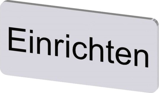 Siemens 3Su1900 0Ac81 0Ar0 Betegnelse Skilt 10 Stk