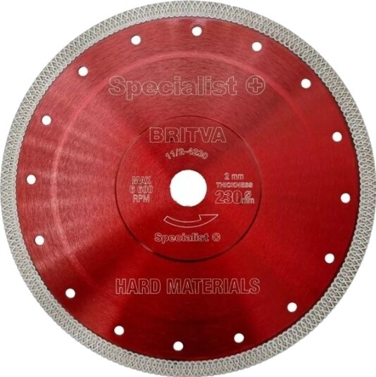 Specialist+ Diamantkapskive Britva, 230X2x22 Mm