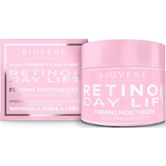 Biovène Retinol Dagkrem for Moden Hud med Fuktighetsgivende og Løftende Egenskaper 50 ml