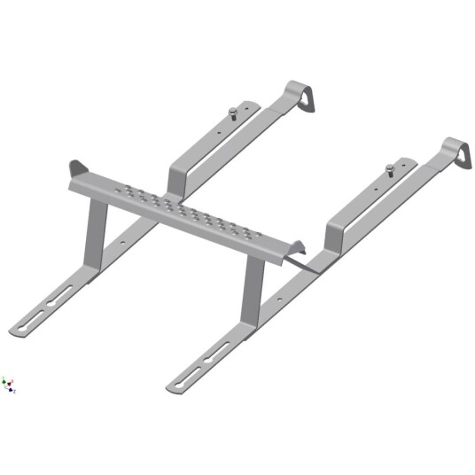 Lobas Stigetrinn Stein TR LN-26 Sort RAL 9005