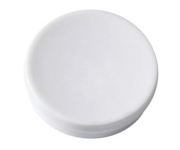 Magnetknapper Actual 30 mm hvit, 5 stk.