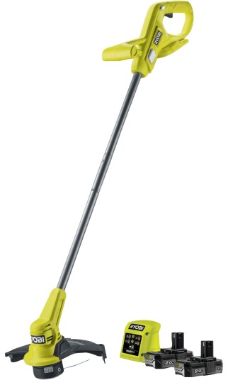 Ryobi ONE+ RY18LT23A 220 Gresstrimmer 18V inkl. 2x2,0 Ah batterier