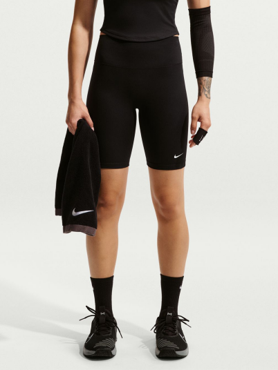 Nike One High Waisted 8" Biker Shorts Useam Sort XS