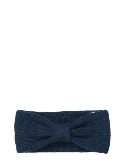 Becksöndergaard Solid Emerald Cleo Headband - Navy - ONE SIZE