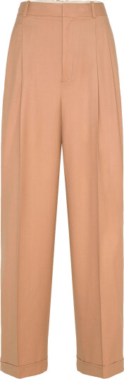 Polo Ralph Lauren 2/90 Strtch Wl Fl Wvn Pants Beige 38
