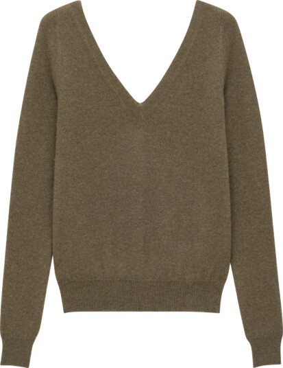 Saint Laurent Dame Strikkevarer Grønn L, Saint Laurent Dame Strikkevarer Grønn L,
