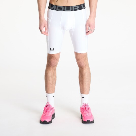 Under Armour Ua Hg Armour Lng Shorts - White - XXXL
