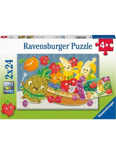 Ravensburger Fruit And Veggie Fun 2x24pcs