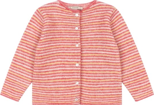 Konges Sløjd Cardigan   Bomull/Ull   Pipo   Multi Stripe   Konges Sløjd   2 år (92)   Cardigan Beige Rosa