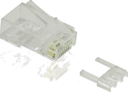 Value 21.99.3064, Rj-45, Gjennomsiktig, Plast, Cat6