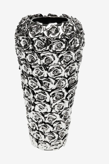 KARE Design Vase Rose Multi Sølv