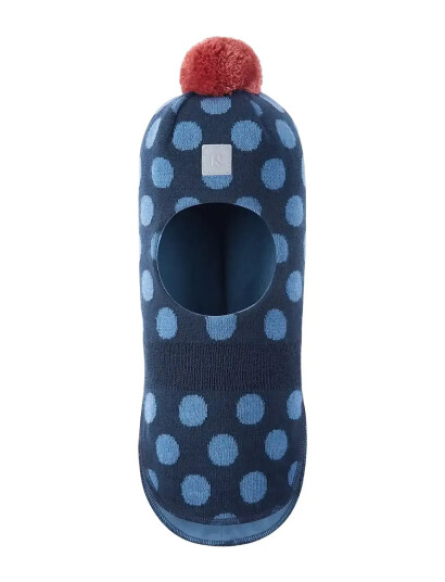 Reima Balaclava, Polkka - Blue - 46 Reima Balaclava, Polkka - Blue - 46