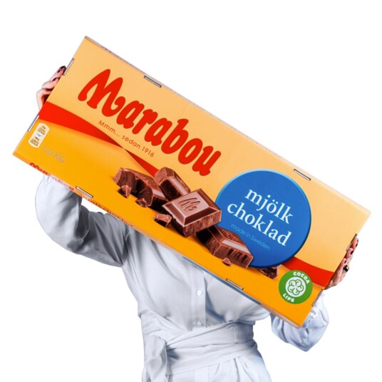 Ring Bingo AB Gigantisk Marabousjokolade - 1,6 kg