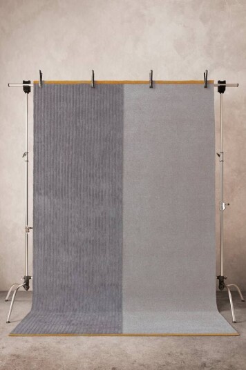 Jotex LUCSON viskoseteppe 200x300 cm Grå 1614175-06-0 1641790-01-45