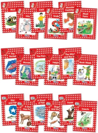 Jolly Phonics Readers, Complete Set Level 1 Av Sara Wernham