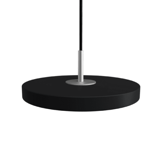 Umage Asteria Micro Taklampe Sort/Stål Topp