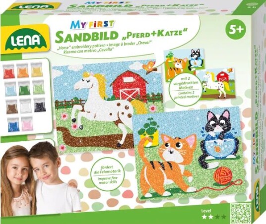 Lena SM42670, Children''s craft kit, 5 år, Flerfarget
