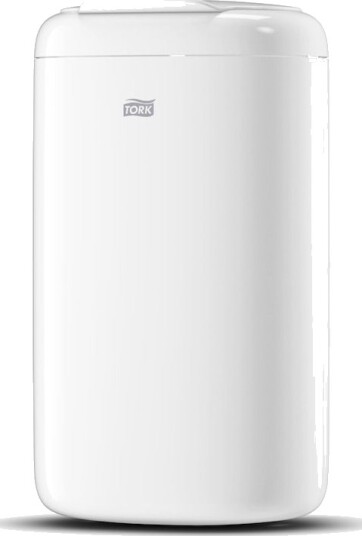 Avfallsbeholder Tork B3 Lady Bin Mini 5 Liters Hygienebøtte Hvit   Med Selvlukkende Lokk Og Skjult Avfallspose