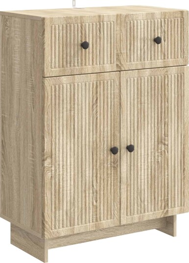 Serviesskap Sonoma eik 66 x 34,5 x 90 cm Konstruert tre Serviesskap Sonoma eik 66 x 34,5 x 90 cm Konstruert tre