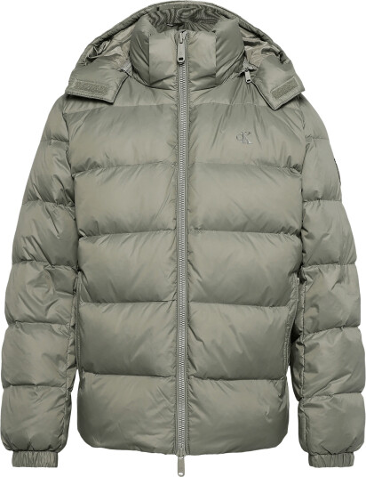 Calvin Klein Jeans Ls Nyln Zp Off Hod Down Pufr Jkt Khaki green XL