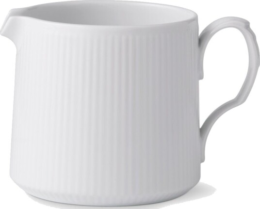 Royal Copenhagen White Fluted Half Lace modern kanne 70 cl Royal Copenhagen White Fluted Half Lace modern kanne 70 cl