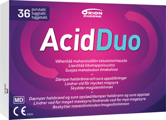 AcidDuo Tyggetabletter 36 stk.