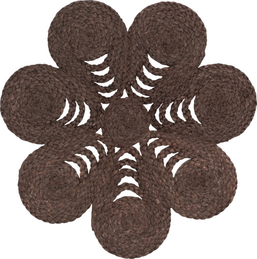Dixie Elin spisebrikke anemone Ø40 cm Coffee