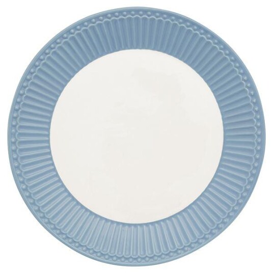 GreenGate  Alice frokosttallerken 23 cm sky blue