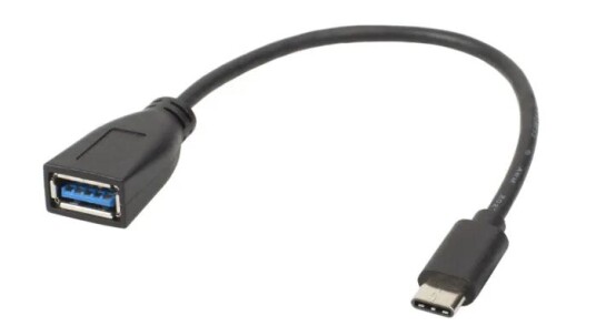 Goobay USB-C til USB 3.0 A Adapter 0,2 m Svart