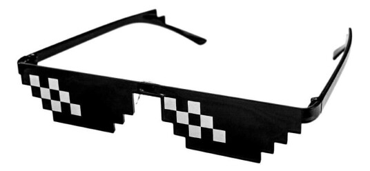 Pixelbriller, 2 streker