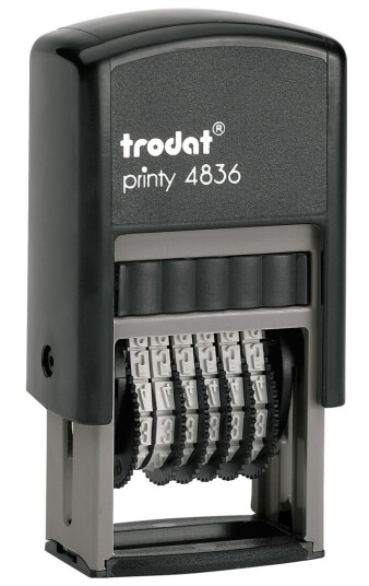 Trodat 4846 Sort Grå 69 Mm 29 Mm 90 Mm 54 G 66 G