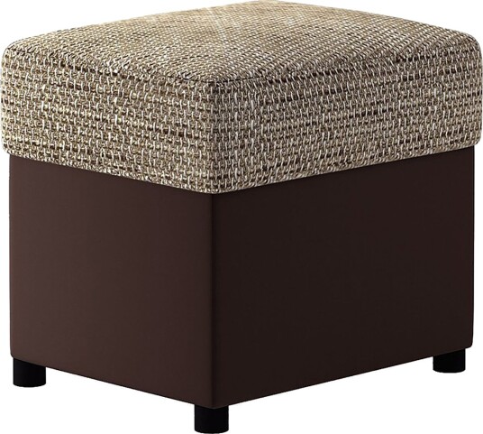 Arabejo Fotskammel - Beige/Brun