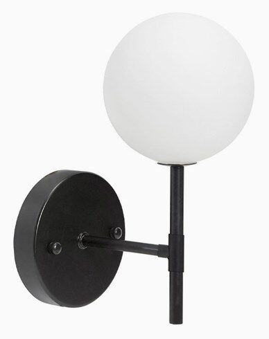 Pr Home Sigma S vegglampe Svart Opalisert 25cm IP24 1670321-03-0 1670321-01-0 Pr Home Sigma S vegglampe Svart Opalisert 25cm IP24 1670321-03-0 1670321-01-0