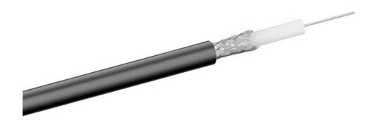 Pro RG 58 Coaxial Kabel 100m Sort Pro RG 58 Coaxial Kabel 100m Sort