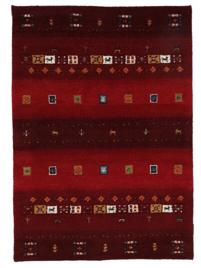 Håndknyttet. Opphav: India Gabbeh Indisk Fine Teppe 100x150