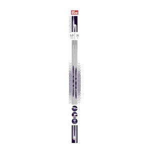 Prym Ergonomics Strikkepinner / Genserpinner Plast 35cm 5,00mm / 13.8i Prym Ergonomics Strikkepinner / Genserpinner Plast 35cm 5,00mm / 13.8i
