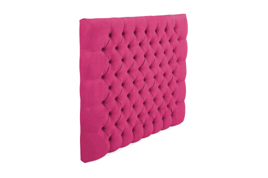Sengegavl Estelle 120 cm Fløyel Rosa