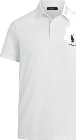 Ralph Lauren Golf Tour Pique Knt Polo White L