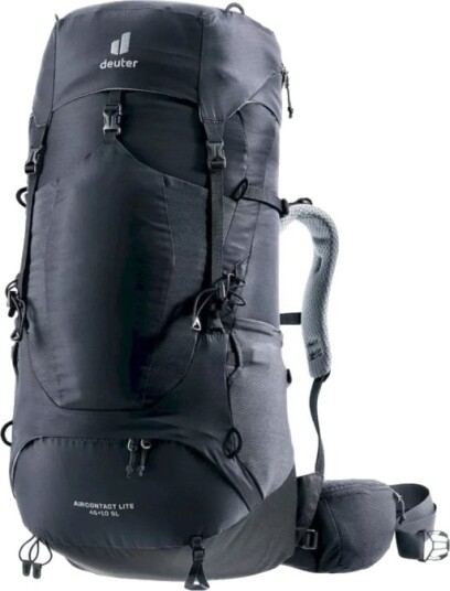 Deuter Aircontact Lite 45 + 10 Sl Tursekk I Svart Grafitt Deuter Aircontact Lite 45 + 10 Sl Tursekk I Svart Grafitt