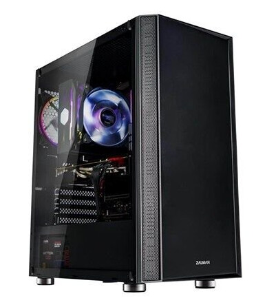 Zalman R2 - Black - Kabinett - Miditower - Svart