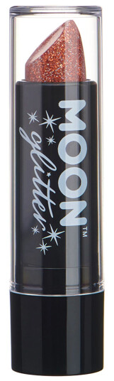 Buttericks Leco AB Moon Creations Holographic Glitter Lipstick - Roségull