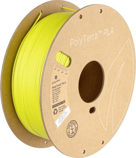 Polymaker Polyterra Pla Filament 1 Kg 1.75 Mm Limegrønn