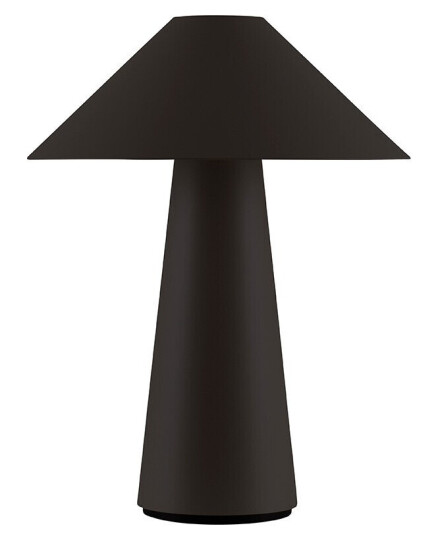 Cannes oppladbar bordlampe Svart Cannes oppladbar bordlampe Svart