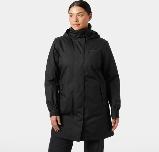 Helly Hansen Vancouver Insulated Raincoat Dame Svart XL