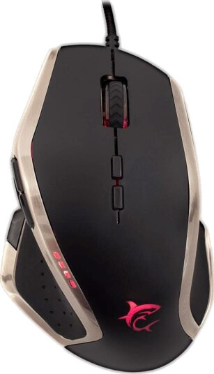 White Shark GM 9001 9D Gamingmus RGB Svart