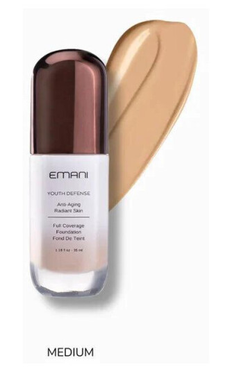 Emani Hydrawear plus Niacinamide Foundation 2400 Medium Emani Hydrawear plus Niacinamide Foundation 2400 Medium