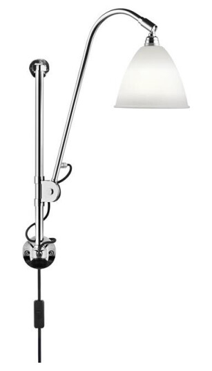 Bestlite BL5 Vegglampe Krom & Porselen Bestlite BL5 Vegglampe Krom & Porselen