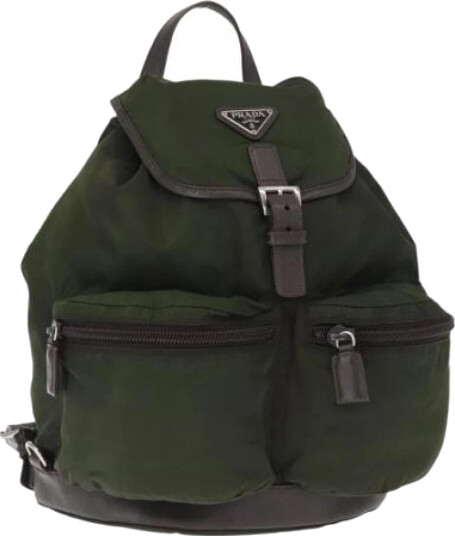 Prada Vintage Dame Grønn Prada Vintage Dame Grønn