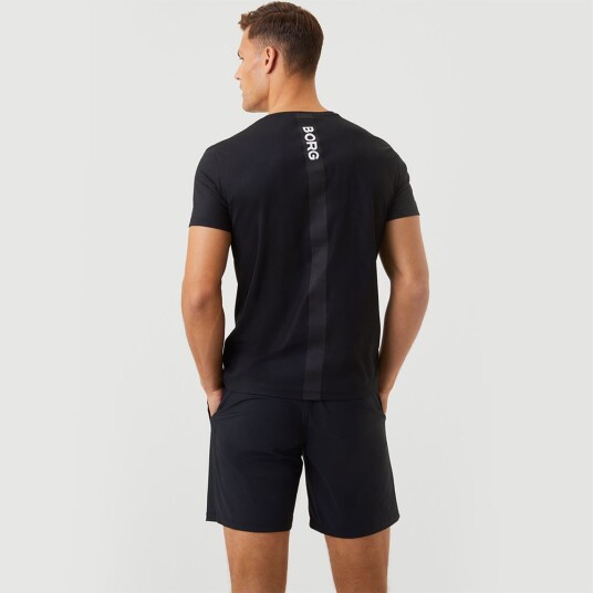 Björn Borg Ace T-Shirt Stripe, Padel- og tennis T-skjorte herre