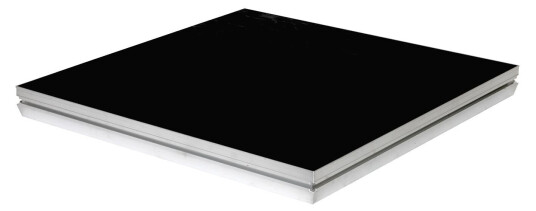 Prolyte Sm-D Stagedex Basic Scenepodie Firkant, 1x1m, Sort, Bjørkefinèr